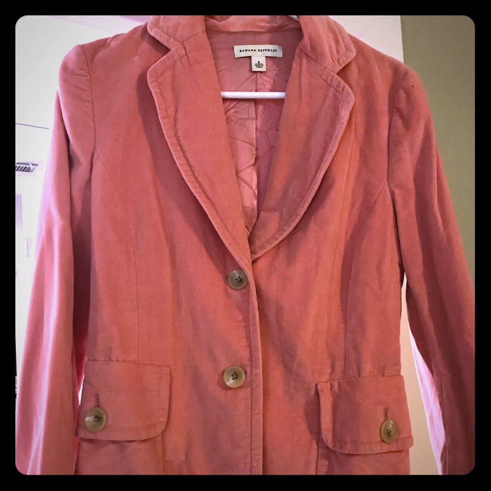 Banana republic Chenille blazer